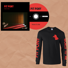 Load image into Gallery viewer, 'World To Me' CD + 'World To Me' Long-Sleeve T-Shirt Bundle