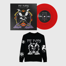 Load image into Gallery viewer, Accidental Doom / Fuzzy Ltd 7&quot; Red Vinyl + Long Sleeve Bundle
