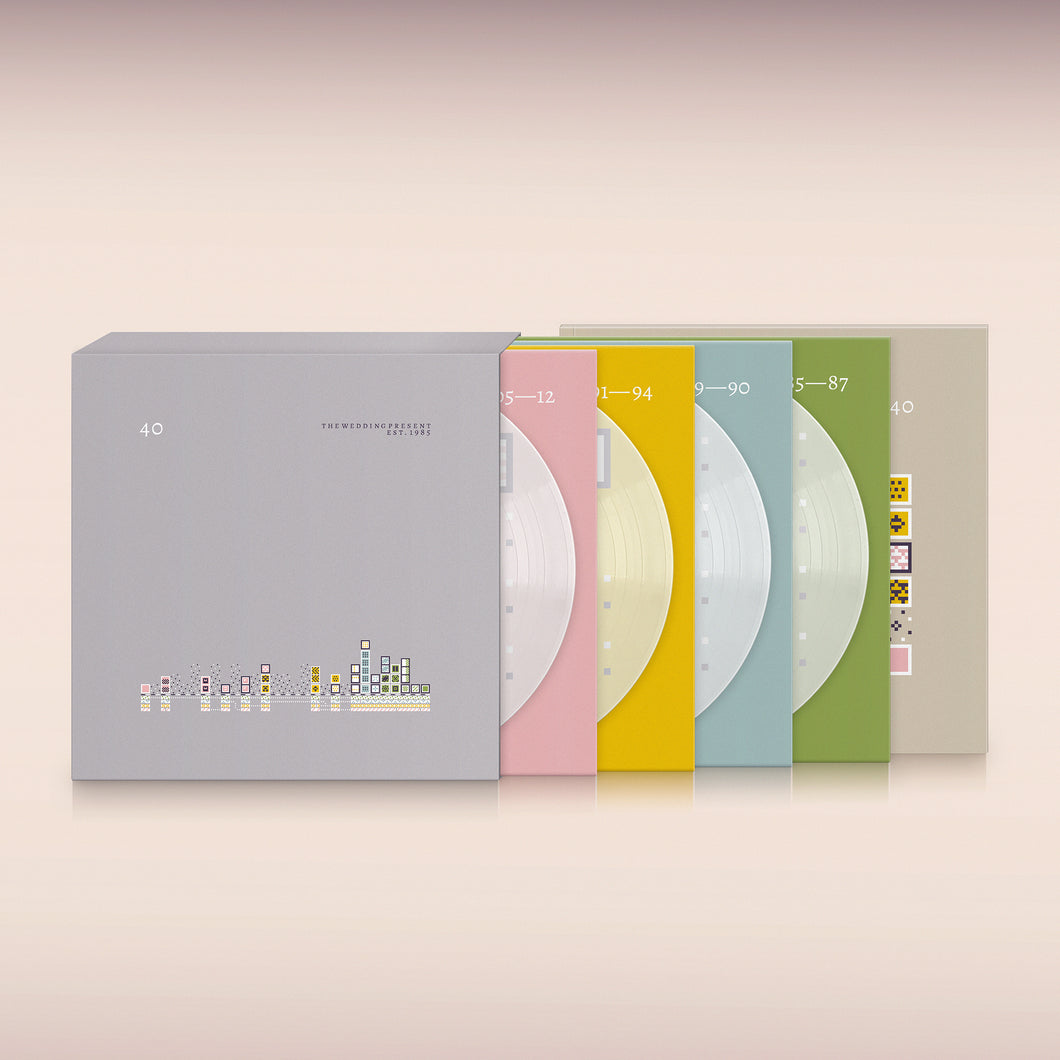 The Wedding Present : 40 - 4 LP Deluxe Box Set