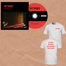 Load image into Gallery viewer, &#39;World To Me&#39; CD + &#39;Black Tar&#39; T-Shirt Bundle

