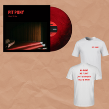 Load image into Gallery viewer, &#39;World To Me&#39; Vinyl + &#39;Black Tar&#39; T-Shirt Bundle

